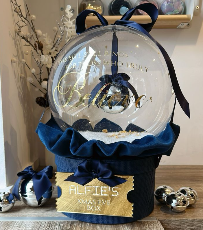 Personalised Balloned Snow