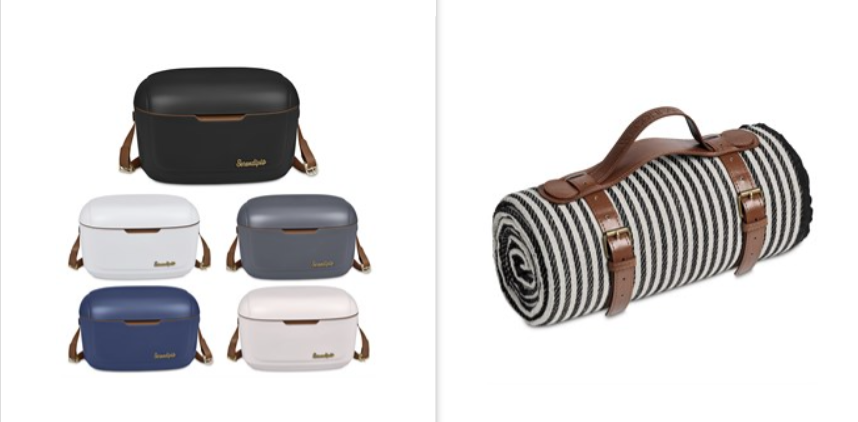 Cooler Box and Picnic Blanket set